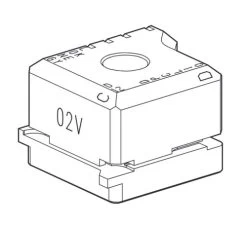 Ilco D743271ZB Key Machine Cutter Clamp, 02V, Edge Cut, For ASSA/Futura