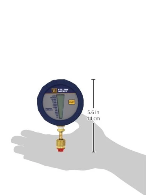 Yellow Jacket 69080 Digital LCD Vacuum Gauge 3 Yellow Jacket 69080 Digital LCD Vacuum Gauge