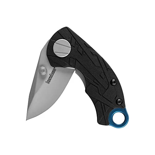 Kershaw 1180 Jens Anso Hub Folding 1.7" Bead Blast Blade, Black GFN Handles 3 Kershaw 1180 Jens Anso Hub Folding 1.7" Bead Blast Blade, Black GFN Handles