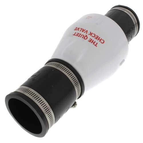 Zoeller 1.5 In. Inlet 40 Psi 130 Deg Quiet Union Check Valve W/ Clamps (30-0241) 3 Zoeller 1.5 In. Inlet 40 Psi 130 Deg Quiet Union Check Valve W/ Clamps (30-0241)