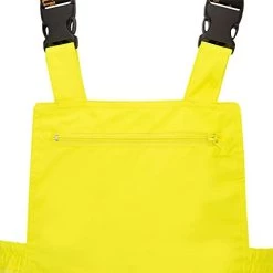 Pioneer Safety V1200461U-XL Ripstop High Visibility Bib Pant, Yellow/Green -Professional Tool Store 31igLnHXsbL 48659.1662678279