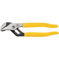 Klein Tools D502-6 Pump Pliers, Dipped 6-Inch Tongue And Groove, Yellow