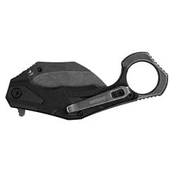 Kershaw 2064 Outlier Assisted Karambit Knife Black GRN, 2.5" Black Stonewash -Professional Tool Store 31wBgvCofSL 78065.1661872994