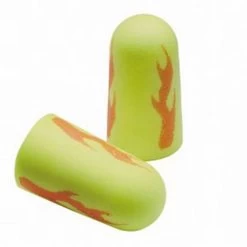 3M 312-1252 EARsoft Yellow Neon Blasts Uncorded Earplugs