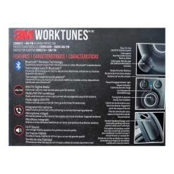 3M 90542-3DC WorkTunes Black Wireless Hearing Protector Bluetooth & AM/FM Radio 11 3M 90542-3DC WorkTunes Black Wireless Hearing Protector Bluetooth & AM/FM Radio -Professional Tool Store 3m 90542 3dc worktunes02 73454.1641829245