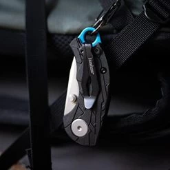 Kershaw 1180 Jens Anso Hub Folding 1.7" Bead Blast Blade, Black GFN Handles 9 Kershaw 1180 Jens Anso Hub Folding 1.7" Bead Blast Blade, Black GFN Handles -Professional Tool Store 418c4GvdQ S 44419.1661873076