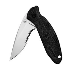 Kershaw 1620ST Scallion Serrated, EDC Folding Pocketknife,2.4" 420HC Steel Blade