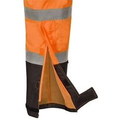 Pioneer Safety V1200451U-2XL Ripstop High Visibility Bib Pant, Yellow/Green -Professional Tool Store 41BwKtlI2XL 93010.1662678268