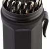 Norseman 44170 Ultra Dex Type 240-UB 135 Degree Split Point Magnum Super Premium Jobber Drill Set (29 Piece) -Professional Tool Store 41E 27yzkZL 22271.1661466415