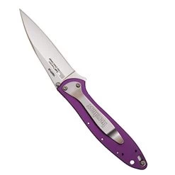 Kershaw 1660PUR Leek Purple Folding Knife; 3 Bead-Blasted High-Performance -Professional Tool Store 41GxgXcs8sL 43960.1661873063