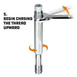 Powerbuilt 641148 12mm Back Tap Spark Plug Thread Repair Tool Straightening Tool -Professional Tool Store 41Mpn8LDU9L 32890.1661873298