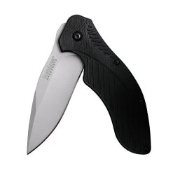 Kershaw 1605 Clash Assisted Flipper Knife 3" Bead Blast Plain Blade