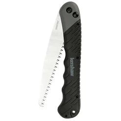 Kershaw 2555 Taskmaster Saw 9 1/4" Closed. 7" Black Powder Coated High Carbon
