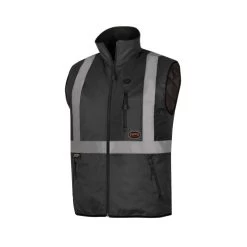 Pioneer Safety V1210270U-3XL Heated Safety Vest - Hi-Vis Yellow And Black