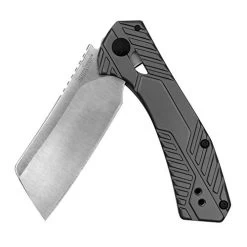 Kershaw 3445 Static Cleaver Pocket Knife, 2.8 Inch Blade, Manual Open Every Day