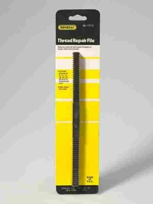 General Tools 177-2 File Thread Repair 8-1/2 "X7/16 "X7/16" 3 General Tools 177-2 File Thread Repair 8-1/2 "X7/16 "X7/16"