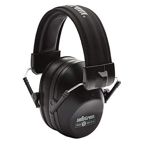 Sellstrom S23403 Noise Cancelling Lightweight Ear Muffs, Soft EVA Foam, Black 5 Sellstrom S23403 Noise Cancelling Lightweight Ear Muffs, Soft EVA Foam, Black - Image 3