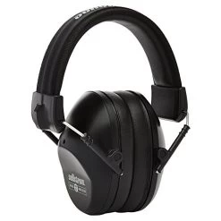 Sellstrom S23403 Noise Cancelling Lightweight Ear Muffs, Soft EVA Foam, Black