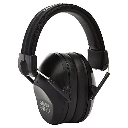 Sellstrom S23403 Noise Cancelling Lightweight Ear Muffs, Soft EVA Foam, Black 3 Sellstrom S23403 Noise Cancelling Lightweight Ear Muffs, Soft EVA Foam, Black