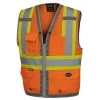 Pioneer V1010250U-M High Visibility Surveyor Safety Vest, Orange, Unisex, M -Professional Tool Store 5000044711 22360.1605881390