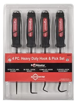 Mayhew Tools 60000 Dominator Hook And Pick Set, 4 Pieces -Professional Tool Store 515LSd9NV6L 40001.1477496007