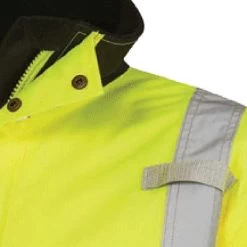 Pioneer Safety V1200261U-3XL Ripstop Rain Gear Safety Jacket Orange Yellow/Green -Professional Tool Store 516tnzRNCPL 00211.1671812587