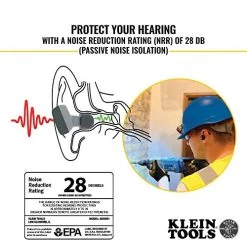 Klein Tools AESEB1 Bluetooth Jobsite Earbuds, Wireless Hearing Noise Reduction -Professional Tool Store 51IcR5qPqOL 73853.1662676569
