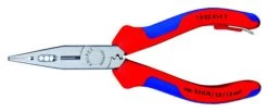 Knipex 1302614TBKA 6 1/4" 4 In 1 Electricians' Pliers With Tethered Attachment