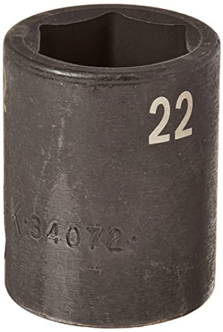 SK Tools 34072 1/2-Inch Drive Standard Impact Socket, 22mm 3 SK Tools 34072 1/2-Inch Drive Standard Impact Socket, 22mm
