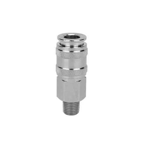 Milton S744 Universal Coupler, 1/4" Body; 1/4" MNPT 3 Milton S744 Universal Coupler, 1/4" Body; 1/4" MNPT