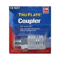 Milton S1836 3/8" MNPT H-Style Coupler