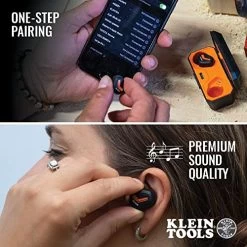Klein Tools AESEB1 Bluetooth Jobsite Earbuds, Wireless Hearing Noise Reduction -Professional Tool Store 51sekaGSyWL 99084.1662676570