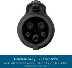 EvoCharge EVSE, Level 2 Electric Vehicle Charging Station W/18' Cable, 240V 32A, NEMA 6-50 Plug, Indoor/Outdoor -Professional Tool Store 61 E9JWMouL. AC SL1500 50374.1631735574