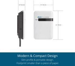 EvoCharge EVSE, Level 2 Electric Vehicle Charging Station W/18' Cable, 240V 32A, NEMA 6-50 Plug, Indoor/Outdoor -Professional Tool Store 61ATct70elL. AC SL1500 88714.1631735574