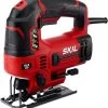 Skil JS314901 6 Amp Corded Electric Orbital Jig Saw With Halo Light And 2 Blades