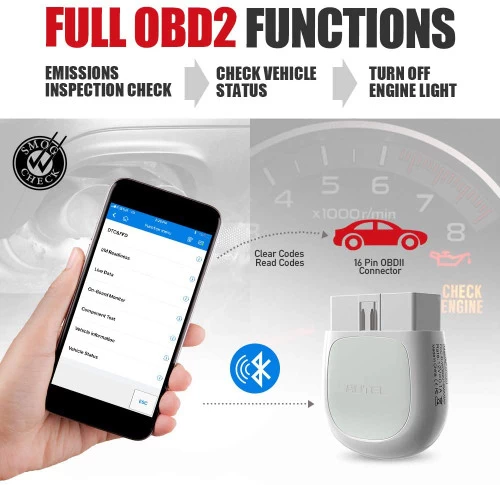 Autel AP200 MaxiAP Obd2 Scanner Bluetooth Auto OBDII Diagnostic Scan Tool 6 Autel AP200 MaxiAP Obd2 Scanner Bluetooth Auto OBDII Diagnostic Scan Tool - Image 4