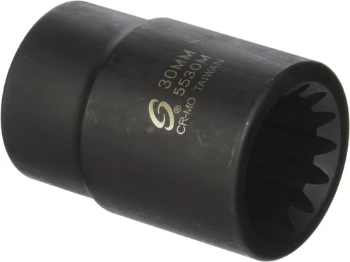 Sunex Tools 5530M #5 Spline Drive Metric Standard Impact Socket 30mm 3 Sunex Tools 5530M #5 Spline Drive Metric Standard Impact Socket 30mm