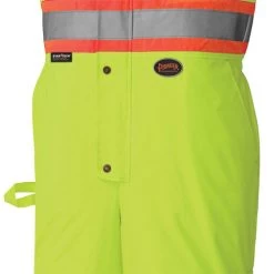 Pioneer Safety V1120661U-3XL High Visibility Bib Pant, Waterproof, Windproof, Yellow XXXL 10 Pioneer Safety V1120661U-3XL High Visibility Bib Pant, Waterproof, Windproof, Yellow XXXL -Professional Tool Store 61lZijiJLQL 88453.1671812703