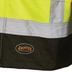 Pioneer Safety V1200261U-M Ripstop Rain Gear Safety Jacket, Orange, Yellow/Green -Professional Tool Store 61u1dwM5iQL 10598.1671812573