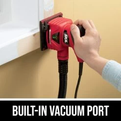 Skil 7292-02 2.0 Amp 1/4 Sheet Palm Sander With Pressure Control, Red -Professional Tool Store 61x s2T6sGL. AC SL1000 25031.1662679055