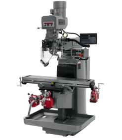 Jet 690638 JTM-1050EVS2/230 Mill Newall DP700 DRO X, Y & Z-Axis Powerfeeds