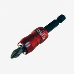 Wiha 71490 2.4" ClicFix Magnetic Insert Bit Holder 1/4"