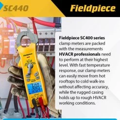 Fieldpiece True Rms Clamp Meter With Temperature, Inrush Current (SC440) -Professional Tool Store 715bd2255QL 72555.1691095828