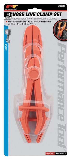 Performance Tool W83205 Hose Pinch Pliers Set 3 Pieces (1/4" To 7/16") 5 Performance Tool W83205 Hose Pinch Pliers Set 3 Pieces (1/4" To 7/16") - Image 3