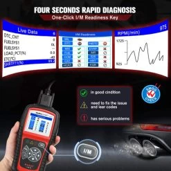 Autel USA AL519 OBD2 Scanner Enhanced Mode 6 Automotive Engine Fault Code Reader -Professional Tool Store 71E8RBywQbL. AC SL1500 31826.1592402782