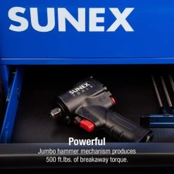 Sunex Tools SXMC12 1/2" Drive Super Duty Mini Impact Wrench With Grip -Professional Tool Store 71sniezgPyL. AC SL1500 23130.1699545444