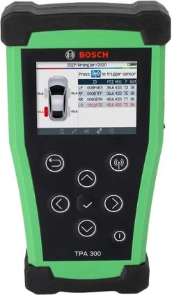 Bosch 3934 TPA 300 TPMS Programming, Activation, And ECU Reset Tool