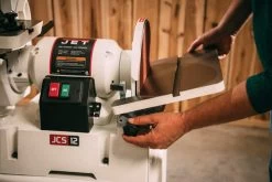 Jet 708599K JSG-6DCK, 6" X 48" Belt And 12" Disc Sander With Stand, 1Ph 115/230V -Professional Tool Store 8155p4BYCKS 33827.1671807639