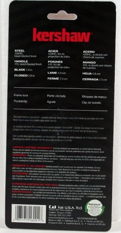 Kershaw 1600X Ken Onion Chive Clam -Professional Tool Store 81fuPNJf6YL. AC SL1500 16696.1661465487