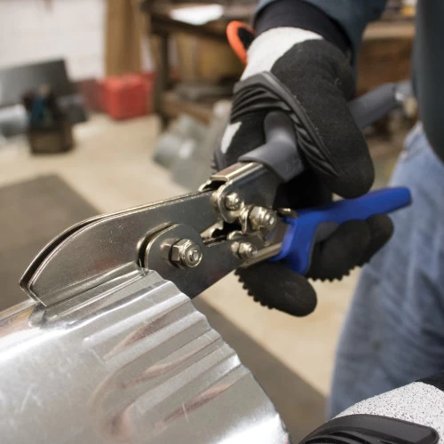 Klein Tools 86520 5 Blade Crimper For Ductwork, Pipe & Sheet Metal Crimps 24 &28 7 Klein Tools 86520 5 Blade Crimper For Ductwork, Pipe & Sheet Metal Crimps 24 &28 - Image 5